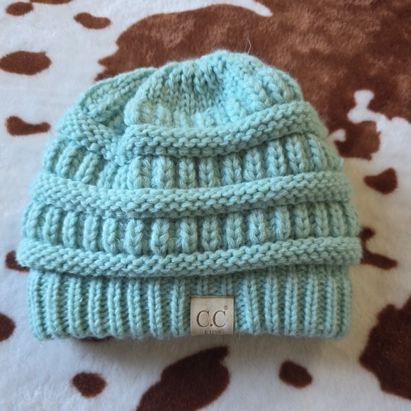 C.C Other - C.C Kids Knit Beanie - Light Blue